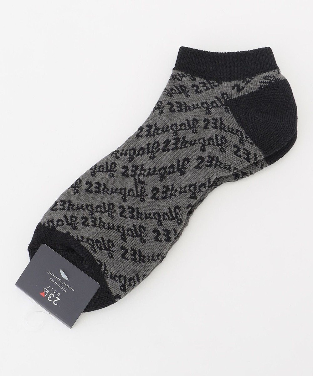 【23区 ゴルフ/23区GOLF / MEN】の【MEN】足元に華やかさを添える レジメロゴアンクル ソックス ギフトにもおすすめの一足 人気、トレンドファッション・服の通販 founy(ファニー) 　ファッション　Fashion　メンズファッション　Fashion for Men　シューズ・靴　Shoes　おすすめ　Recommended / Our Picks　アンクル　Ankle-Length Design　ギフト プレゼント　Gift / Present　ソックス　Socks, Hosiery　 other-1|ID: prp329100004850073 ipo3291000000035533742