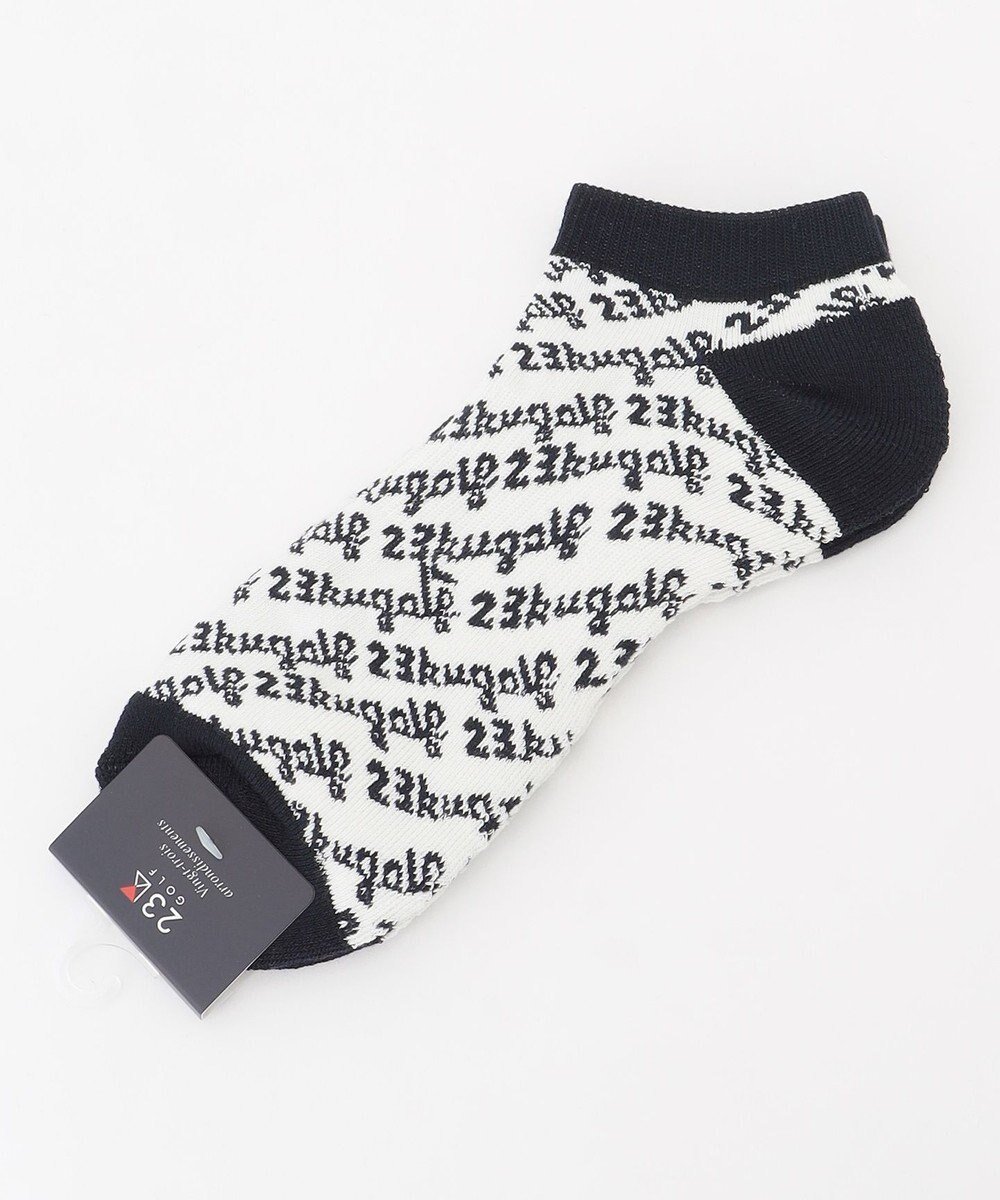 【23区 ゴルフ/23区GOLF / MEN】の【MEN】足元に華やかさを添える レジメロゴアンクル ソックス ギフトにもおすすめの一足 インテリア・キッズ・メンズ・レディースファッション・服の通販 founy(ファニー) 　ファッション　Fashion　メンズファッション　Fashion for Men　シューズ・靴　Shoes　おすすめ　Recommended / Our Picks　アンクル　Ankle-Length Design　ギフト プレゼント　Gift / Present　ソックス　Socks, Hosiery　ネイビー系5|ID: prp329100004850073 ipo3291000000035533747