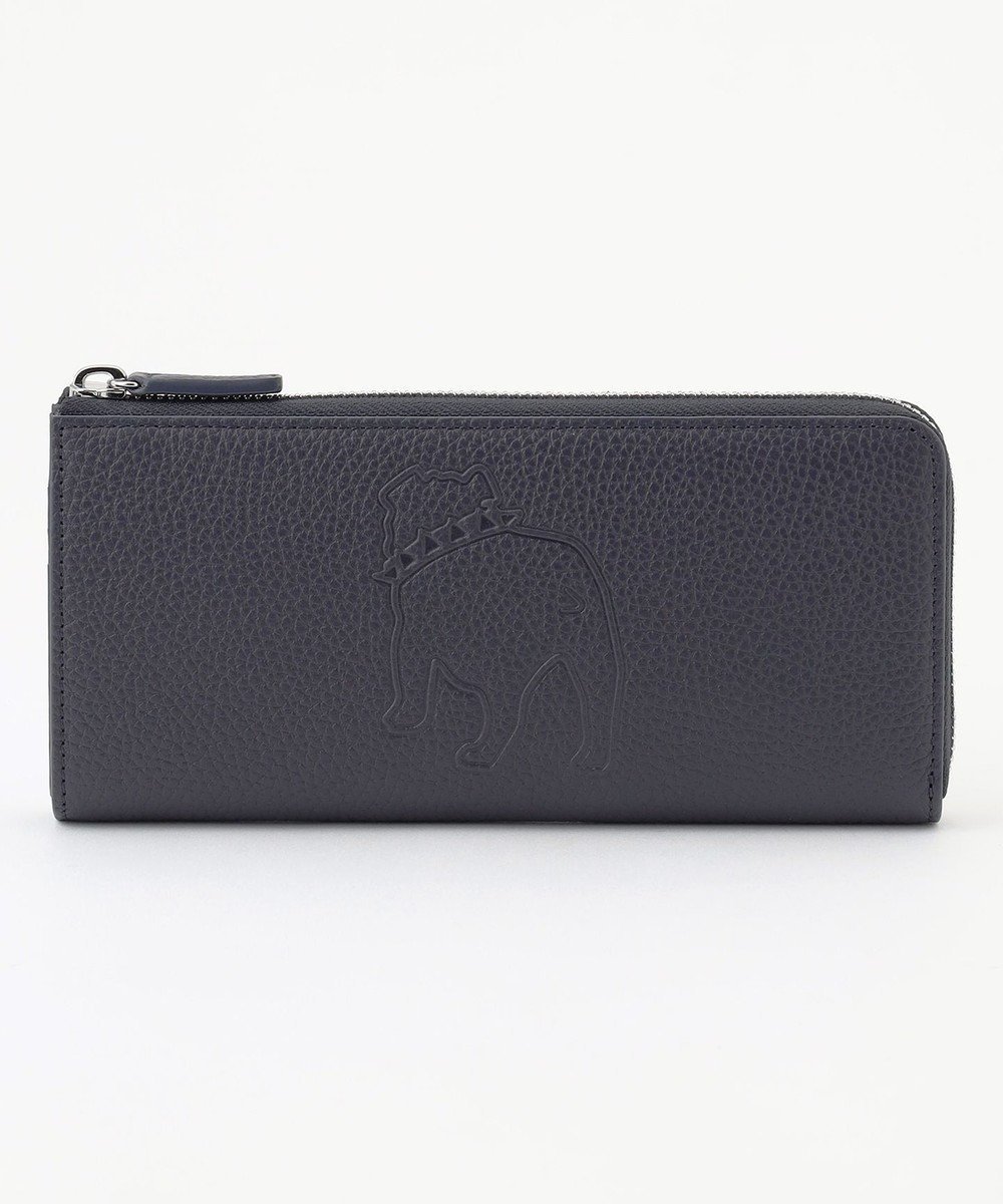 【ジェイ プレス/J.PRESS / MEN】の【MORPHO×J.PRESS】バックブル ハニーセル長財布(L字ラウンドファスナー) インテリア・キッズ・メンズ・レディースファッション・服の通販 founy(ファニー) 　ファッション　Fashion　メンズファッション　Fashion for Men　アイビー　Ivy Pattern　スーツ　Suit, Formalwear　財布　Wallet, Purse　ポケット　Pocket, Pocket Detail　ポロシャツ　Polo Shirt, Collared Tee　ラウンド　Round, Round Neck　ネイビー系|ID: prp329100004850075 ipo3291000000035606842