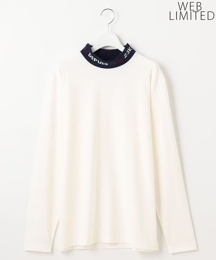 【23区 ゴルフ/23区GOLF / MEN】の【MEN/EC限定】【吸水速乾/UVケア】リブ襟 モックネックシャツ インテリア・キッズ・メンズ・レディースファッション・服の通販 founy(ファニー) https://founy.com/ ファッション Fashion メンズファッション Fashion for Men トップス・カットソー Cut & Sew Tops メンズシャツ Shirts インナー Innerwear カットソー Cut and Sewn Top スウィング Swing, Flare Movement スポーティ Sporty, Casual Athletic 吸水 Absorbent, Quick-Dry A/W・秋冬 Autumn/Winter |ID: prp329100004850079 ipo3291000000035606918