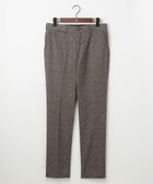 【ジョセフ アブード/JOSEPH ABBOUD / MEN】の【ウエストも伸びる!/ストレッチ】エアロムリネ コンフォートジャージ パンツ 人気、トレンドファッション・服の通販 founy(ファニー) ファッション Fashion メンズファッション Fashion for Men ボトムス Bottoms おすすめ Recommended / Our Picks シャーリング Shirring, Ruched シンプル Simple, Minimal ストレッチ Stretch, Stretchy Fabric スラックス Slacks, Dress Pants フィット Fit, Slim Fit プリント Print, Printed Pattern メランジ Melange, Mixed Yarn A/W・秋冬 Autumn/Winter thumbnail ブラウン系|ID: prp329100004850081 ipo3291000000036111964