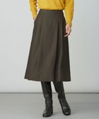 【ジェイ プレス/J.PRESS】のCUPRAツイル タック スカート ブラウン系|ID: prp329100004850131 ipo3291000000035608080