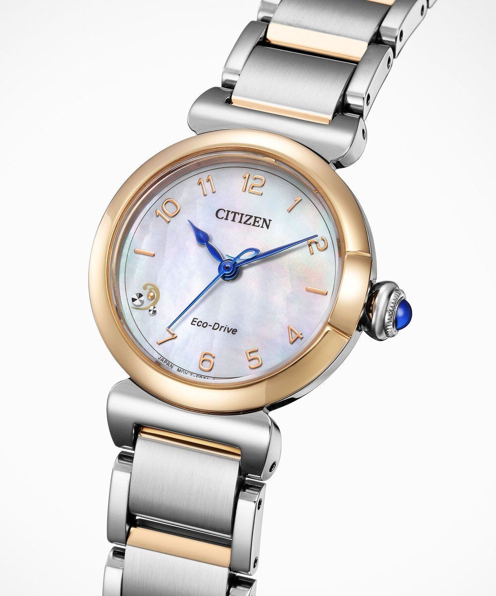 【シチズン/CITIZEN】の【ケース径26mmサイズの白蝶貝文字板】幸せを願って贈られる花「スズラン」をモチーフにした人気シリーズウオッチ インテリア・キッズ・メンズ・レディースファッション・服の通販 founy(ファニー) ファッション Fashion レディースファッション Fashion for Women 腕時計 Wristwatch ガラス Glass, Glassware ジュエリー Jewelry, Accessories 時計 Watch, Wristwatch 人気 Popular, Best Seller フェミニン Feminine, Girly モチーフ Motif, Design Theme 白蝶貝|ID: prp329100004850167 ipo3291000000035538577