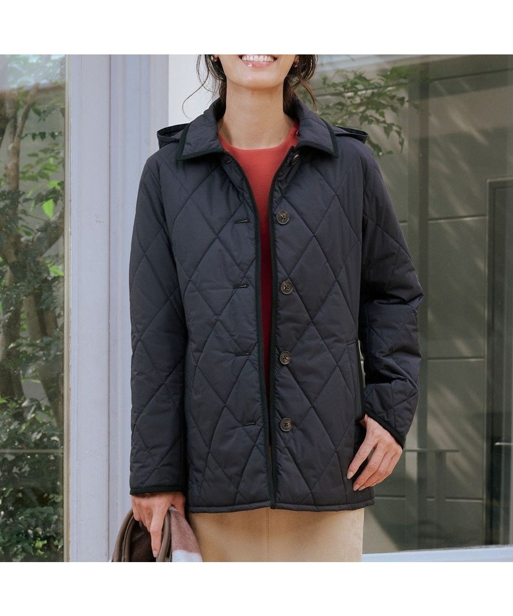 【ジェイ プレス/J.PRESS】の【2way】プレミアムBasic キルティング コート 人気、トレンドファッション・服の通販 founy(ファニー) 　ファッション　Fashion　レディースファッション　Fashion for Women　アウター　Coat / Outerwear Collection　コート・ロングコート・ピーコート　Long Coats, Peacoats & More　レディースジャケット・軽アウター　Jackets　キルティング　Quilted, Quilting　ショート　Short, Short Length　ジャケット　Jacket, Outerwear　タフタ　Taffeta, Structured Fabric　チェック　Check, Plaid, Tartan　プレミアム　Premium, High-End　ベーシック　Basic, Essential　無地　Plain, Solid Color　ロング　Long, Long-Length　A/W・秋冬　Autumn/Winter　S/S・春夏　SS, Spring/Summer, Warm Season　夏　Summer　エレガント 上品　Elegant　 other-1|ID: prp329100004850205 ipo3291000000035663351