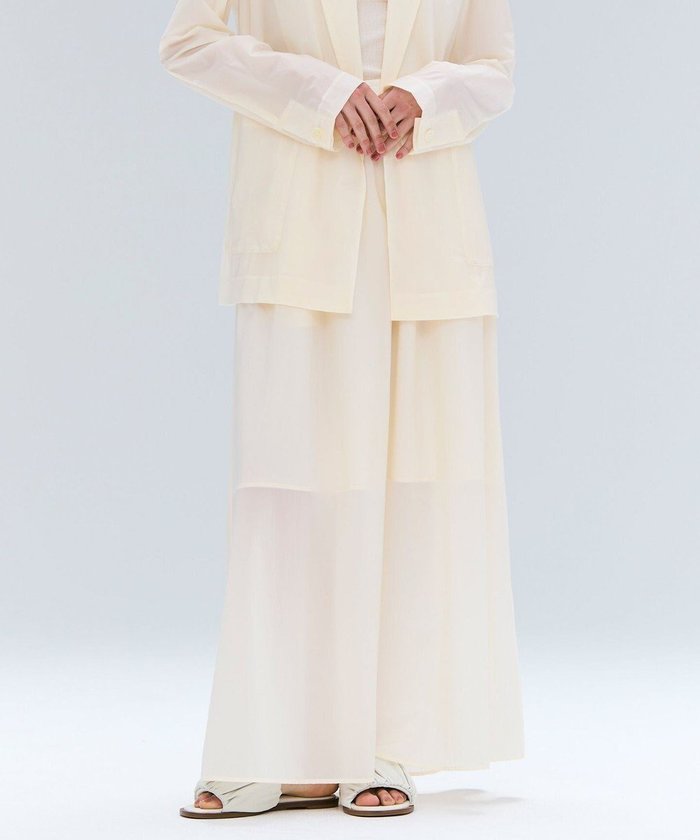 【ベイジ,/BEIGE,】の【洗える/セットアップ対応】SPIGA / ギャザーロングフレアスカート インテリア・キッズ・メンズ・レディースファッション・服の通販 founy(ファニー) https://founy.com/ ファッション Fashion レディースファッション Fashion for Women セットアップ Matching Sets スカート・ミニ/ミディ/マキシ Skirts / Mini, Midi & Maxi Skirts スカート Skirts Aライン・フレアスカート A-Line & Flared Skirts 春 Spring 洗える Machine Washable ギャザー Gathered, Ruffled ジャケット Jacket, Outerwear ストレッチ Stretch, Stretchy Fabric セットアップ Set-Up, Coordinated Outfit タフタ Taffeta, Structured Fabric パウダー Powder, Soft Tone ロング Long, Long-Length S/S・春夏 SS, Spring/Summer, Warm Season おすすめ Recommended / Our Picks 夏 Summer 旅行 Travel エレガント 上品 Elegant ビジネス 仕事 通勤 Business / Work / Commuting |ID: prp329100004850306 ipo3291000000035542203