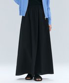 【ベイジ,/BEIGE,】の【洗える/セットアップ対応】SPIGA / ギャザーロングフレアスカート Black|ID: prp329100004850306 ipo3291000000035635296