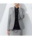 【23区/NIJYUSANKU】の【セットアップ対応/洗える】ストレッチシャンブレー テーラードジャケット ライトグレー系|ID: prp329100004850311 ipo3291000000035625940