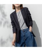 【23区/NIJYUSANKU】の【セットアップ対応/洗える】ストレッチシャンブレー テーラードジャケット ネイビー系|ID: prp329100004850311 ipo3291000000035625942