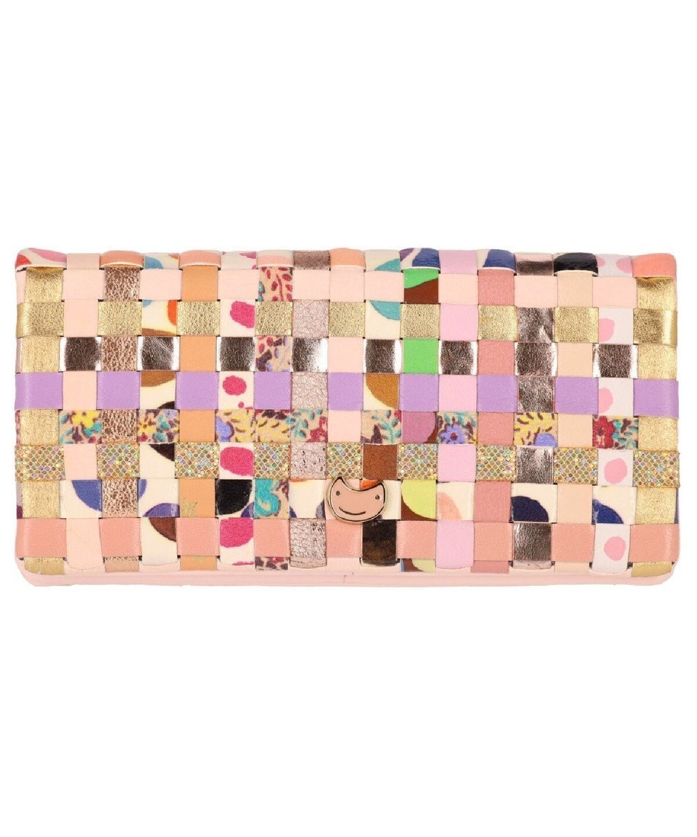 【ツモリチサト キャリー/tsumori chisato CARRY】のエポネコメッシュ 長財布 2つ折り かぶせタイプ インテリア・キッズ・メンズ・レディースファッション・服の通販 founy(ファニー) 　ファッション　Fashion　レディースファッション　Fashion for Women　ミニ財布・二つ折り財布　Wallets & Card Cases　ドット　Polka Dot, Dot Pattern　ネコ　Cat, Feline Motif　ポケット　Pocket, Pocket Detail　メッシュ　Mesh, Net Fabric　財布　Wallet, Purse　ピンク|ID: prp329100004850315 ipo3291000000035626130