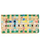 【ツモリチサト キャリー/tsumori chisato CARRY】のエポネコメッシュ 長財布 2つ折り かぶせタイプ 人気、トレンドファッション・服の通販 founy(ファニー) ファッション Fashion レディースファッション Fashion for Women ミニ財布・二つ折り財布 Wallets & Card Cases ドット Polka Dot, Dot Pattern ネコ Cat, Feline Motif ポケット Pocket, Pocket Detail メッシュ Mesh, Net Fabric 財布 Wallet, Purse thumbnail グリーン|ID: prp329100004850315 ipo3291000000035626132