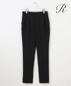 【23区/NIJYUSANKU】の【R(アール)】ダブルクロス テーパードシルエット パンツ ブラック系|ID: prp329100004850316 ipo3291000000035542745