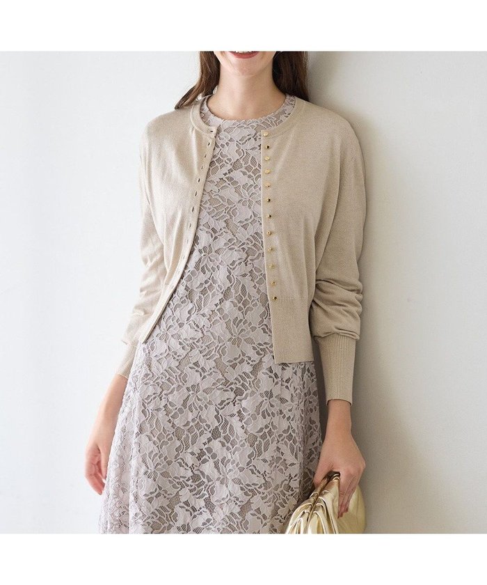 【23区/NIJYUSANKU】の【APPLAUDIR】コンパクト ラメカーディガン インテリア・キッズ・メンズ・レディースファッション・服の通販 founy(ファニー) https://founy.com/ ファッション Fashion レディースファッション Fashion for Women トップス・カットソー Cut & Sew Tops カーディガン・羽織り Layered Style Cardigans 2024年 2024 2024-2025秋冬・A/W Autumn/Winter 2024–25 AW24–25 カーディガン Cardigan, Knitwear コンパクト Compact, Small Size ショート Short, Short Length シルバー Silver, Metallic Silver ドレス Dress, One-Piece パーティ Party, Party Style エレガント 上品 Elegant A/W・秋冬 Autumn/Winter 結婚式 Wedding |ID: prp329100004850317 ipo3291000000036260576