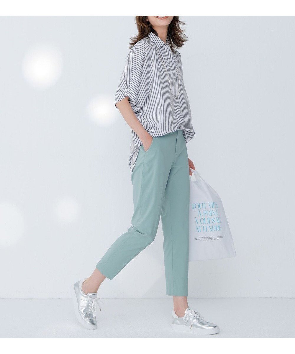 【エニィ スィス/any SiS】の【ストレッチ・接触冷感・撥水・UVカット・洗える】エアリーストレッチ テーパードパンツ インテリア・キッズ・メンズ・レディースファッション・服の通販 founy(ファニー) ファッション Fashion レディースファッション Fashion for Women パンツ Pants & Trousers 春 Spring 洗える Machine Washable ストレッチ Stretch, Stretchy Fabric トレンド Trend, Trending Now フィット Fit, Slim Fit ポケット Pocket, Pocket Detail メッシュ Mesh, Net Fabric リラックス Relax, Relaxed Fit S/S・春夏 SS, Spring/Summer, Warm Season おすすめ Recommended / Our Picks 夏 Summer 新作・新入荷 New Arrivals / New In ミント|ID: prp329100004850331 ipo3291000000036255936