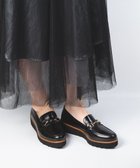 【ボントレ/BONTRE】の【BONTRE/ボントレ】厚底ビットローファー/16951-UA 人気、トレンドファッション・服の通販 founy(ファニー) ファッション Fashion レディースファッション Fashion for Women ウェッジ Wedge Heels 厚底 Platform Shoes クッション Cushion, Throw Pillow 軽量 Lightweight, Ultra Light シューズ Shoes, Footwear シンプル Simple, Minimal トレンド Trend, Trending Now A/W・秋冬 Autumn/Winter S/S・春夏 SS, Spring/Summer, Warm Season 夏 Summer thumbnail ブラック|ID: prp329100004850337 ipo3291000000035769801