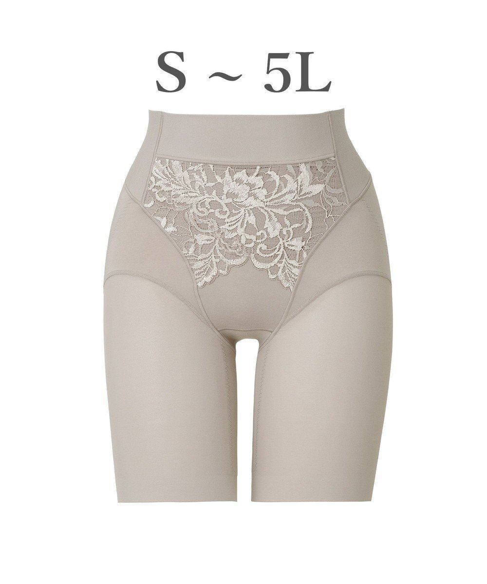 【ブラデリス ニューヨーク/BRADELIS New York】の【BRADELIS NewYork peace】綿混フィットレースガードル24 ブラデリス 1枚履きできるガードルショーツ インテリア・キッズ・メンズ・レディースファッション・服の通販 founy(ファニー) 　ファッション　Fashion　レディースファッション　Fashion for Women　下着・ランジェリー　Lingerie & Intimates　ショーツ・ランジェリー用ボトムス　Panties / Briefs / Lingerie Bottoms　アンダーウェア・ベースインナー・肌着　Underwear / Base Layer / Undergarments　アンダー　Underwear Essentials　サテン　Satin, Glossy Fabric　ショーツ　Shorts, Short Pants　タンブラー　Tumbler, Travel Mug　パターン　Pattern, Design Print　フィット　Fit, Slim Fit　フロント　Front, Front Design　プリント　Print, Printed Pattern　ランジェリー　Lingerie, Intimate Wear　レース　Lace, Lace Fabric　おすすめ　Recommended / Our Picks　トープ|ID: prp329100004850341 ipo3291000000035544157