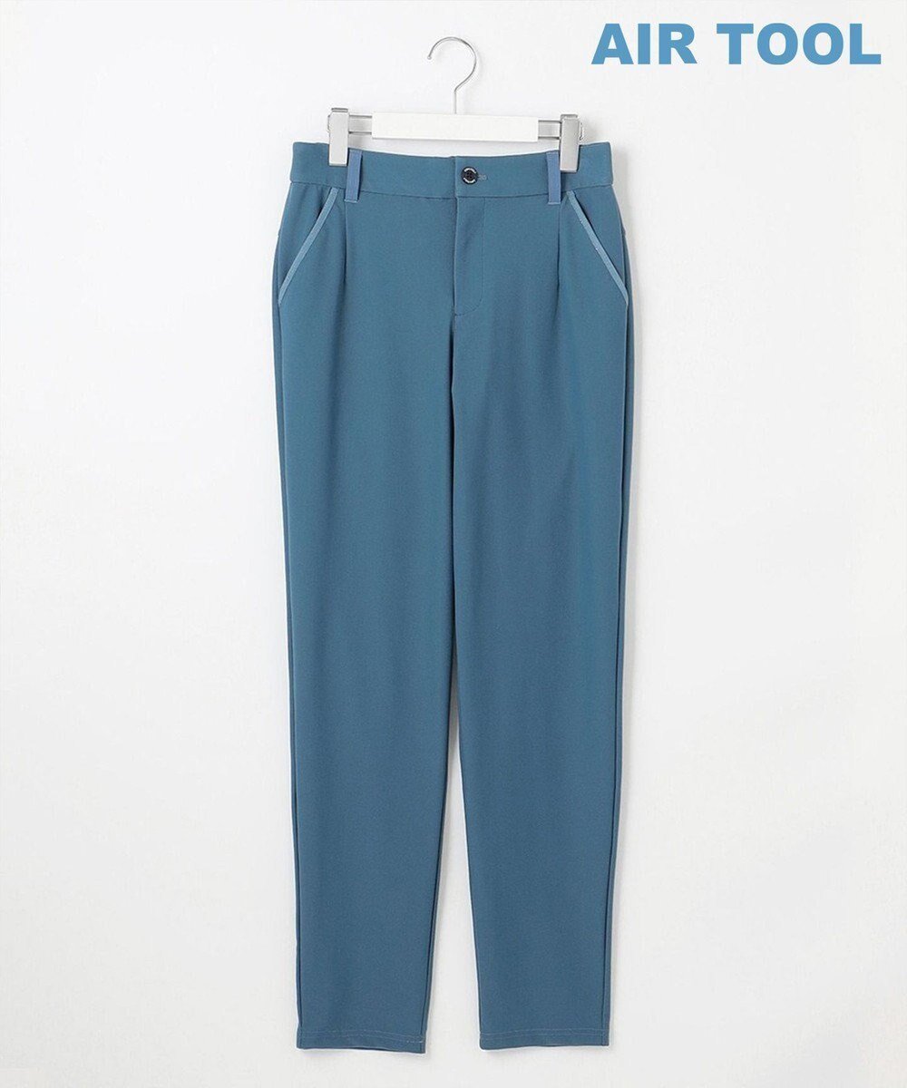 【23区 ゴルフ/NIJYUSANKU GOLF】の【WOMEN】機能に優れた新素材「AIR TOOL」テーパードパンツ インテリア・キッズ・メンズ・レディースファッション・服の通販 founy(ファニー) 　ファッション　Fashion　レディースファッション　Fashion for Women　パンツ　Pants & Trousers　春　Spring　ストレート　Straight, Straight Cut　スポーツ　Sports, Activewear　スマート　Smart, Elegant　セットアップ　Set-Up, Coordinated Outfit　ポケット　Pocket, Pocket Detail　ポーチ　Pouch, Small Case　メッシュ　Mesh, Net Fabric　リュクス　Luxury, Elegant, High-End, Chic　S/S・春夏　SS, Spring/Summer, Warm Season　おすすめ　Recommended / Our Picks　夏　Summer　旅行　Travel　エレガント 上品　Elegant　ビジネス 仕事 通勤　Business / Work / Commuting　サックスブルー系|ID: prp329100004850348 ipo3291000000035544864
