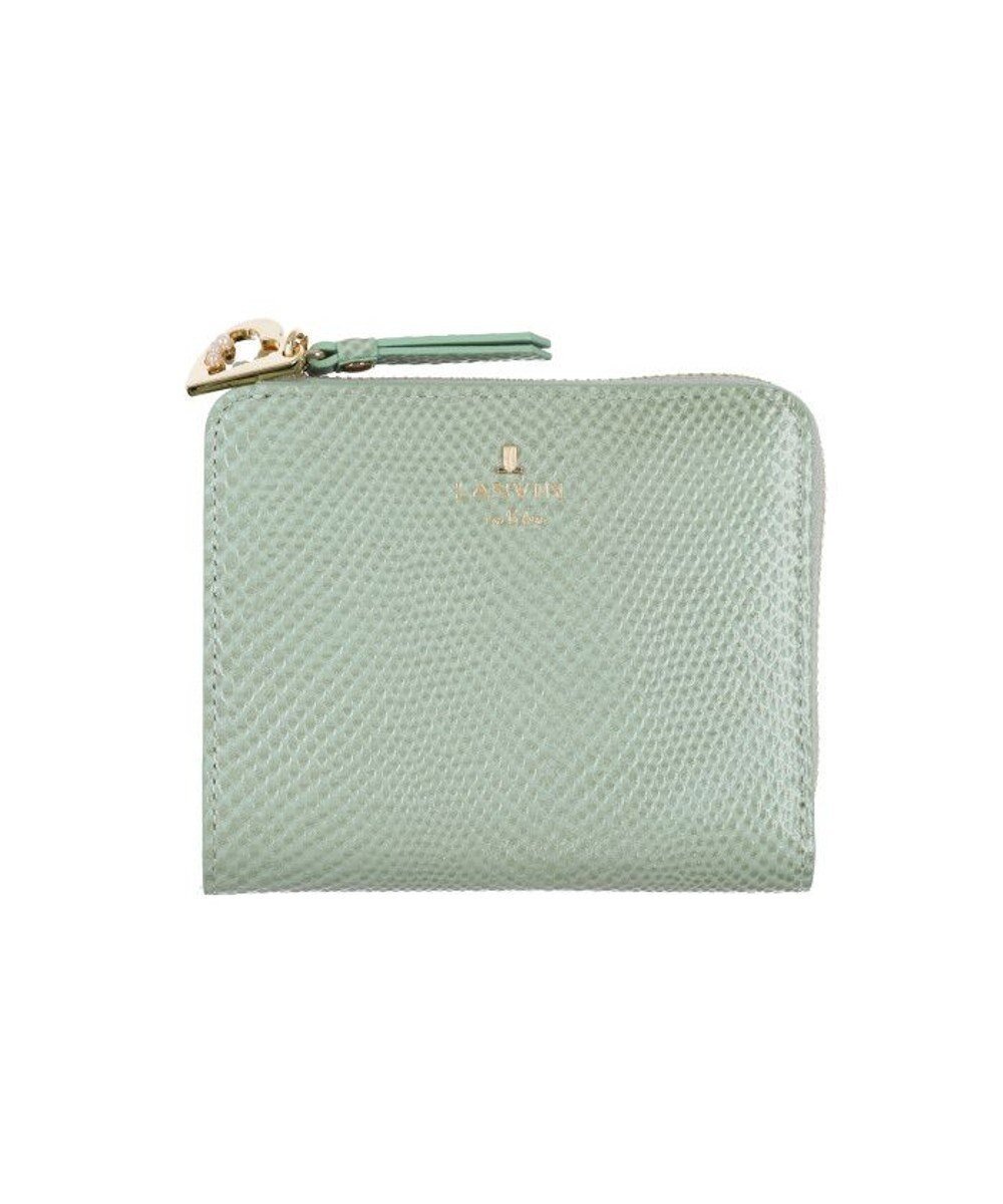 【ランバン オン ブルー/LANVIN en Bleu】のマゼンダ Lファスナー二つ折り財布 インテリア・キッズ・メンズ・レディースファッション・服の通販 founy(ファニー) 　ファッション　Fashion　レディースファッション　Fashion for Women　ミニ財布・二つ折り財布　Wallets & Card Cases　ラグジュアリー　Luxury, Elegant　人気　Popular, Best Seller　財布　Wallet, Purse　グリーン|ID: prp329100004850352 ipo3291000000035544996