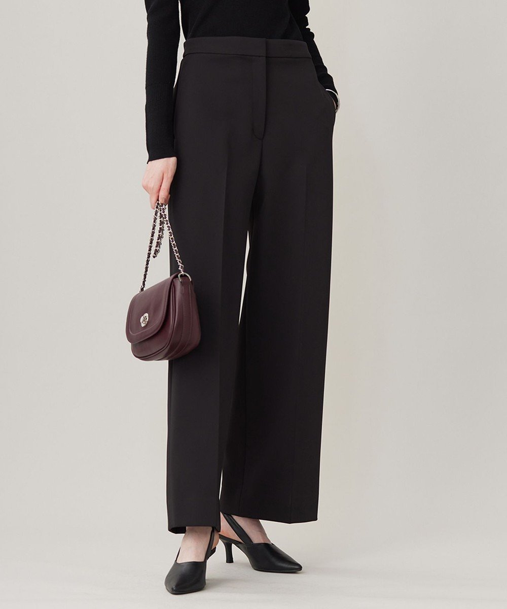 【アイシービー/iCB】の【洗える】 Peツイルダウンファブリック ワイドパンツ インテリア・キッズ・メンズ・レディースファッション・服の通販 founy(ファニー) 　ファッション　Fashion　レディースファッション　Fashion for Women　パンツ　Pants & Trousers　洗える　Machine Washable　スタイリッシュ　Stylish, Fashionable　スマート　Smart, Elegant　センター　Center, Center Line　ダウン　Down, Puffer　ワイド　Wide, Wide Fit　A/W・秋冬　Autumn/Winter　2024年　2024　ビジネス 仕事 通勤　Business / Work / Commuting　2024-2025秋冬・A/W　Autumn/Winter 2024–25 AW24–25　ブラック系|ID: prp329100004850372 ipo3291000000035770486