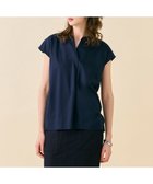 【ベイジ,/BEIGE,】の【WEB限定・洗える】MELISSA / バックシフォンスキッパー半袖トップス 人気、トレンドファッション・服の通販 founy(ファニー) ファッション Fashion レディースファッション Fashion for Women トップス・カットソー Cut & Sew Tops シャツ・ブラウス・オフィスカジュアル Elegant Blouses & Button-Ups ロングTシャツ・Tシャツ Longline T-Shirts & Tees カットソー・ベーシックTシャツ Cut-and-Sewn Tops / Stretch Tees & Basics カットソー Cut and Sewn Top 半袖 Short Sleeve, Half Sleeve 夏 Summer 春 Spring S/S・春夏 SS, Spring/Summer, Warm Season 洗える Machine Washable thumbnail Navy|ID: prp329100004850375 ipo3291000000035545500