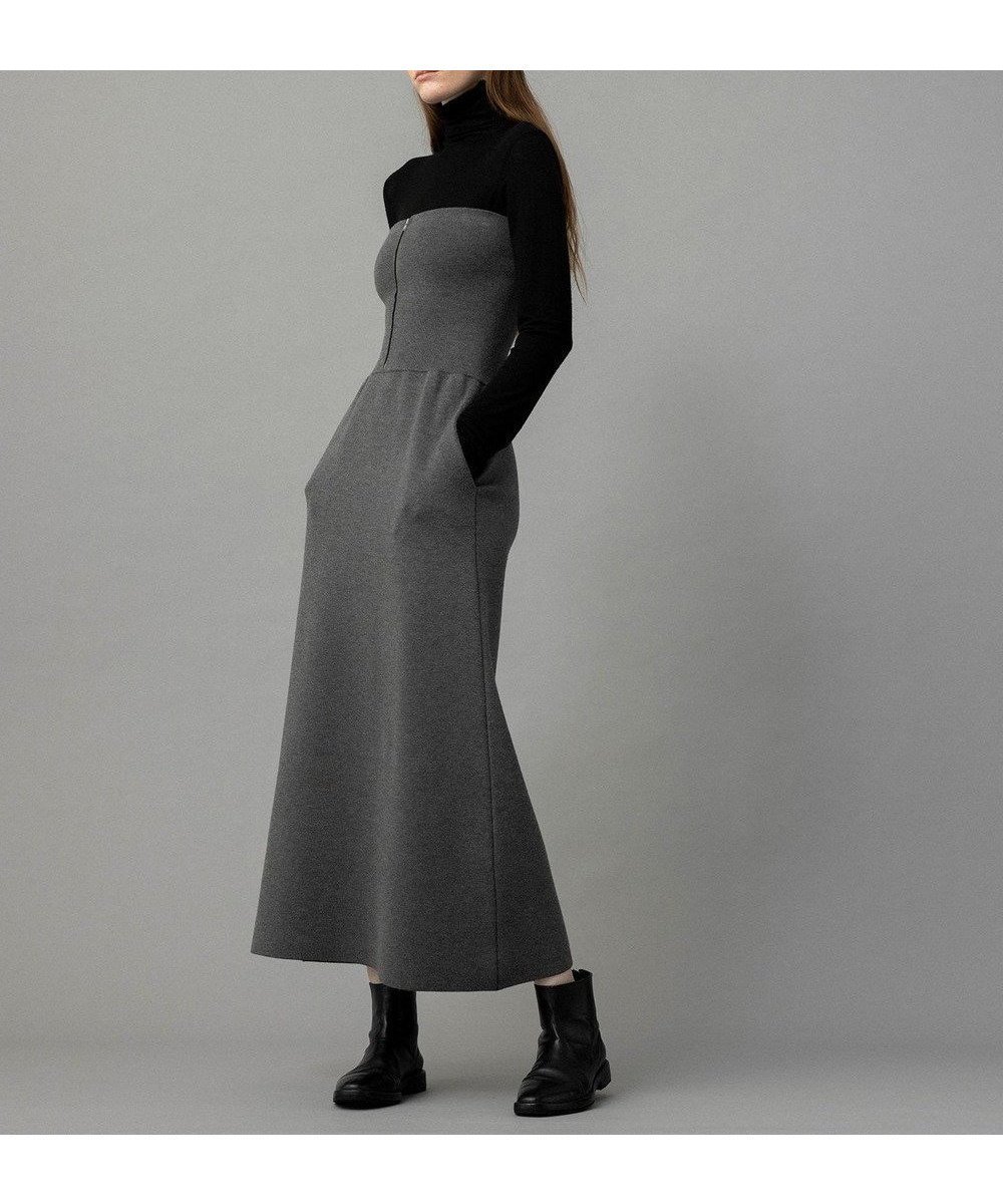 【ネイヴ/NAVE】の【ReNAVE・洗える】スムースニット マルチWAYワンピース インテリア・キッズ・メンズ・レディースファッション・服の通販 founy(ファニー) 　ファッション　Fashion　レディースファッション　Fashion for Women　ワンピース　Dresses　フォーマル・パーティードレス・結婚式用ドレス　Elegant & Casual Dresses　洗える　Machine Washable　カーディガン　Cardigan, Knitwear　ジップ　Zip, Zipper　ジャケット　Jacket, Outerwear　ストレッチ　Stretch, Stretchy Fabric　セットアップ　Set-Up, Coordinated Outfit　ダブル　Double, Double-Breasted　チューブ　Tube, Tube Top　ドレス　Dress, One-Piece　A/W・秋冬　Autumn/Winter　グレー系|ID: prp329100004850404 ipo3291000000035636538