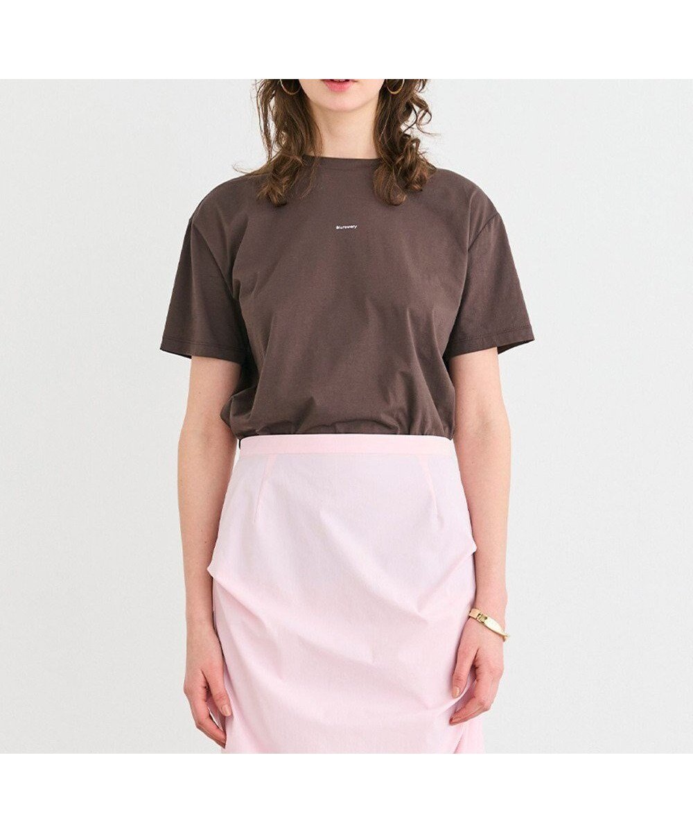 【ベイジ,/BEIGE,】の【洗える】CAMPANULA / メッセージプリントTシャツ インテリア・キッズ・メンズ・レディースファッション・服の通販 founy(ファニー) 　ファッション　Fashion　レディースファッション　Fashion for Women　トップス・カットソー　Cut & Sew Tops　シャツ・ブラウス・オフィスカジュアル　Elegant Blouses & Button-Ups　ロングTシャツ・Tシャツ　Longline T-Shirts & Tees　カットソー・ベーシックTシャツ　Cut-and-Sewn Tops / Stretch Tees & Basics　インナー　Innerwear　春　Spring　洗える　Machine Washable　カットソー　Cut and Sewn Top　今季　This Season, Current Season　シンプル　Simple, Minimal　ジャケット　Jacket, Outerwear　フィット　Fit, Slim Fit　プリント　Print, Printed Pattern　ボトム　Bottoms, Lower Wear　S/S・春夏　SS, Spring/Summer, Warm Season　夏　Summer　エレガント 上品　Elegant　Brown|ID: prp329100004850407 ipo3291000000035545830