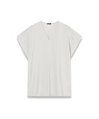 【ジョゼフ/JOSEPH】の【WEB OUTLET限定・洗える】シアーコットンジャージー ブラウス 人気、トレンドファッション・服の通販 founy(ファニー) ファッション Fashion レディースファッション Fashion for Women トップス・カットソー Cut & Sew Tops シャツ・ブラウス・オフィスカジュアル Elegant Blouses & Button-Ups アウトレット Outlet / Clearance フロント Front, Front Design 夏 Summer 春 Spring S/S・春夏 SS, Spring/Summer, Warm Season 洗える Machine Washable thumbnail Light grey|ID: prp329100004850419 ipo3291000000035546002