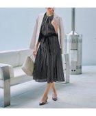 【ティアクラッセ/Tiaclasse】の2WAYバンドカラーストライプリボンワンピース ブラック|ID: prp329100004850429 ipo3291000000035627236