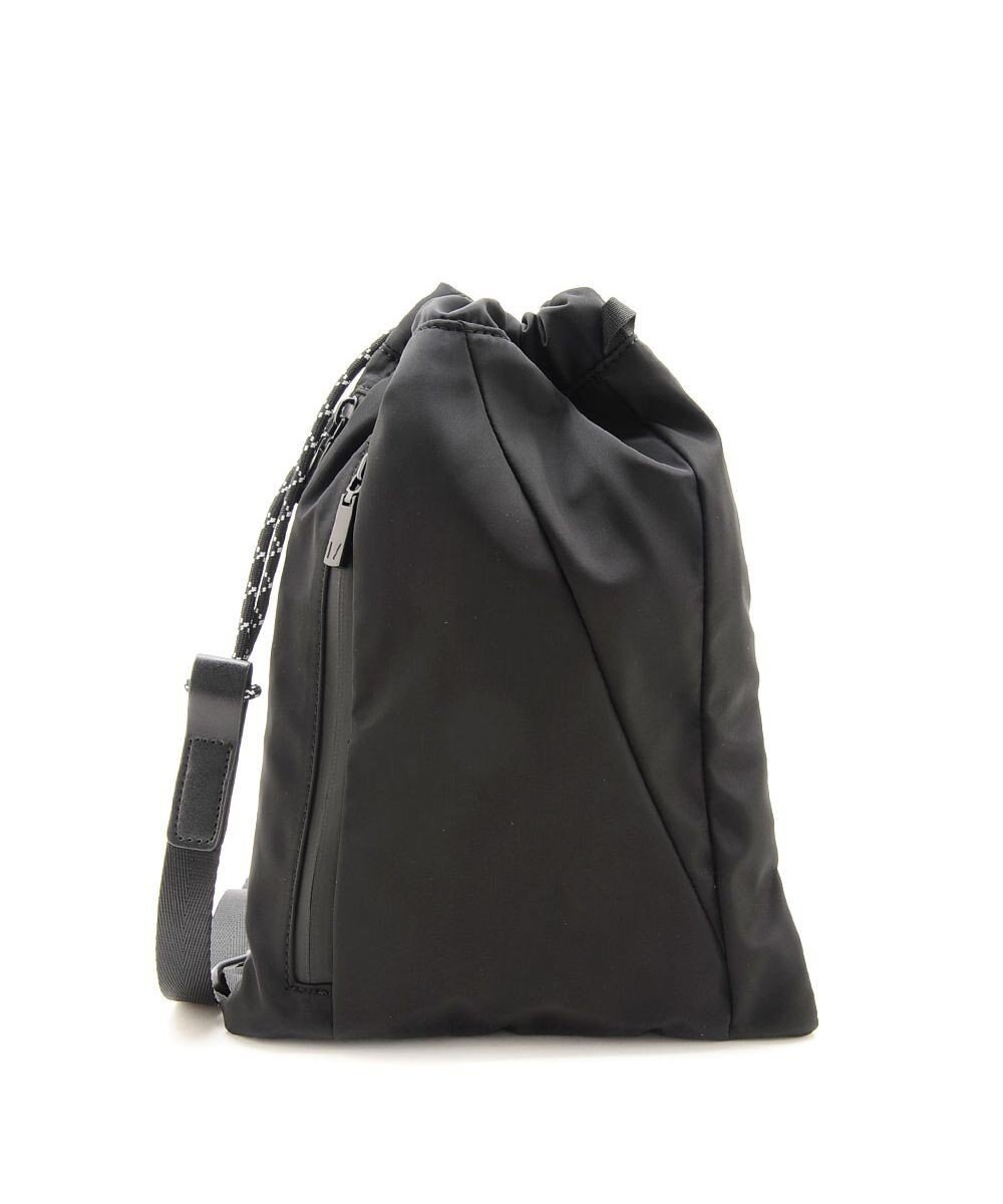 【ミオフィラノ/MioFIRANO】のSILHOUETTE C003 ショルダーバッグ はっ水 インテリア・キッズ・メンズ・レディースファッション・服の通販 founy(ファニー) 　ファッション　Fashion　レディースファッション　Fashion for Women　コンパクト　Compact, Small Size　巾着　Drawstring Bag, Kinchaku　軽量　Lightweight, Ultra Light　ショルダー　Shoulder, Shoulder Strap　フロント　Front, Front Design　ポケット　Pocket, Pocket Detail　モチーフ　Motif, Design Theme　旅行　Travel　BLACK|ID: prp329100004850474 ipo3291000000035546883