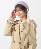 【ムーンバット/MOONBAT】のPAUL JOE ACCESSOIRES (ポールアンドジョー アクセソワ) バックリボン ベレー帽 ラベンダー|ID: prp329100004850492 ipo3291000000035627976