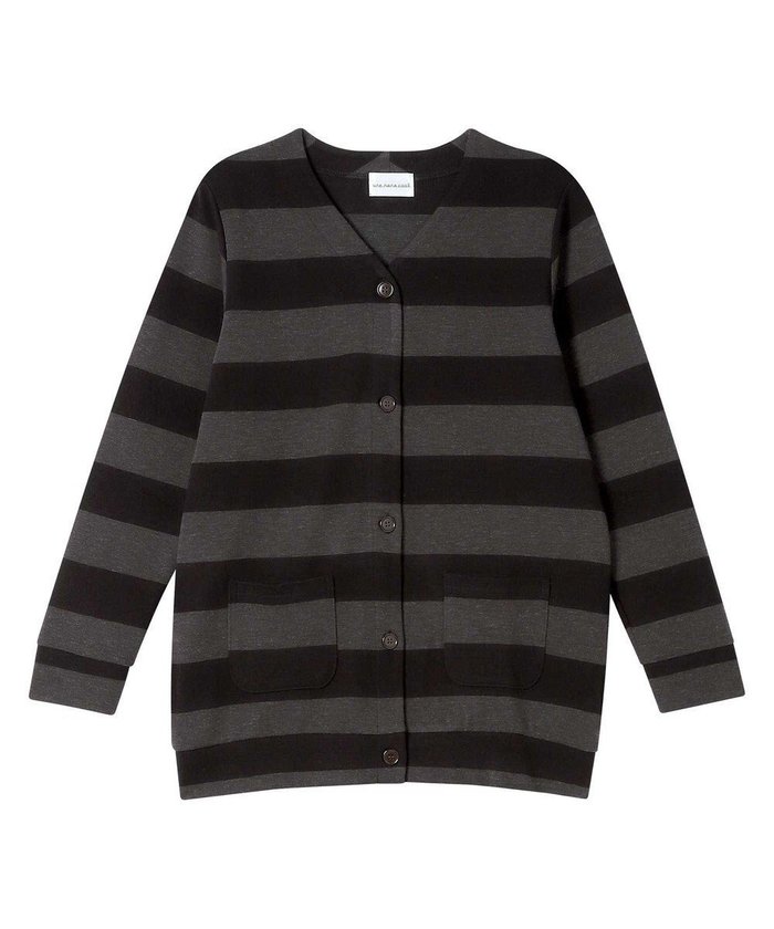 【ウンナナクール/une nana cool】のビッグボーダーカーディガン インテリア・キッズ・メンズ・レディースファッション・服の通販 founy(ファニー) https://founy.com/ ファッション Fashion レディースファッション Fashion for Women トップス・カットソー Cut & Sew Tops カーディガン・羽織り Layered Style Cardigans カーディガン Cardigan, Knitwear 長袖 Long Sleeve, Full Sleeve パジャマ Pajamas, Sleepwear ベーシック Basic, Essential ボーダー Border, Stripe リラックス Relax, Relaxed Fit おすすめ Recommended / Our Picks ギフト プレゼント Gift / Present |ID: prp329100004850496 ipo3291000000036256054