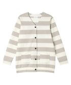 【ウンナナクール/une nana cool】のビッグボーダーカーディガン 人気、トレンドファッション・服の通販 founy(ファニー) ファッション Fashion レディースファッション Fashion for Women トップス・カットソー Cut & Sew Tops カーディガン・羽織り Layered Style Cardigans カーディガン Cardigan, Knitwear 長袖 Long Sleeve, Full Sleeve パジャマ Pajamas, Sleepwear ベーシック Basic, Essential ボーダー Border, Stripe リラックス Relax, Relaxed Fit おすすめ Recommended / Our Picks ギフト プレゼント Gift / Present thumbnail IV|ID: prp329100004850496 ipo3291000000036256057