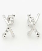 【エニー/ANY】の【WEB限定】クロスフープピアス(両耳用) 人気、トレンドファッション・服の通販 founy(ファニー) ファッション Fashion レディースファッション Fashion for Women おすすめ Recommended / Our Picks アクセサリー Fashion Accessories ギフト プレゼント Gift / Present シンプル Simple, Minimal セレモニー Ceremony 再入荷 Restock / Back in Stock thumbnail シルバー|ID: prp329100004850504 ipo3291000000036326903