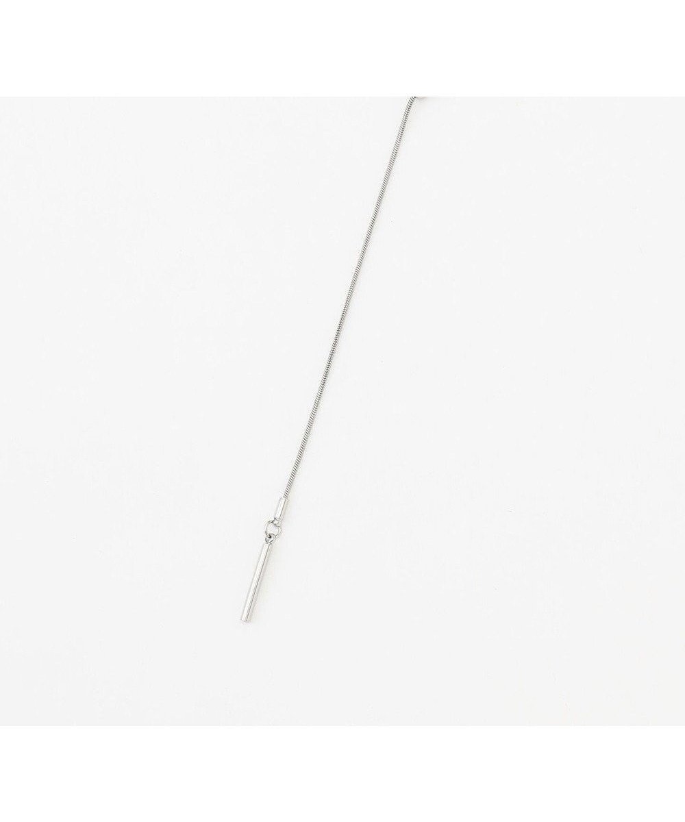 【エニー/ANY】のラリエットネックレス インテリア・キッズ・メンズ・レディースファッション・服の通販 founy(ファニー) 　ファッション　Fashion　レディースファッション　Fashion for Women　ジュエリー　Jewelry　ネックレス　Necklaces & Pendants　おすすめ　Recommended / Our Picks　アクセサリー　Fashion Accessories　ギフト プレゼント　Gift / Present　セレモニー　Ceremony　チェーン　Chain, Chain Strap　ネックレス　Necklace, Pendant Necklace　パーティ　Party, Party Style　ワンポイント　One Point, Statement Accent　エレガント 上品　Elegant　再入荷　Restock / Back in Stock　シルバー|ID: prp329100004850519 ipo3291000000035628963