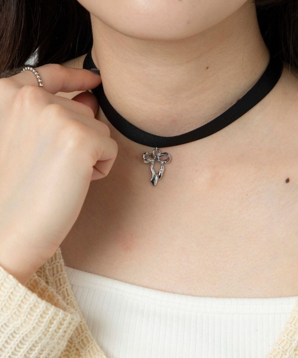 【ウィゴー/WEGO】のLアソートチョーカー インテリア・キッズ・メンズ・レディースファッション・服の通販 founy(ファニー) 　ファッション　Fashion　レディースファッション　Fashion for Women　ジュエリー　Jewelry　ネックレス　Necklaces & Pendants　アクセサリー　Fashion Accessories　シンプル　Simple, Minimal　スマホ　Smartphone, Mobile Device　チャーム　Charm, Pendant　ネックレス　Necklace, Pendant Necklace　リボン　Ribbon, Bow　柄1|ID: prp329100004850529 ipo3291000000035548299