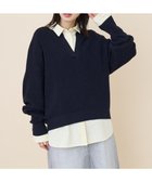 【アメリカンホリック/AMERICAN HOLIC】のワッフルライクニットプルオーバー Navy|ID: prp329100004850542 ipo3291000000035548397