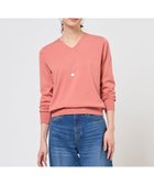 【ジェイ プレス/J.PRESS】のHIGH GAUGE BASIC Vネック ニット ローズピンク系|ID: prp329100004850549 ipo3291000000035548424