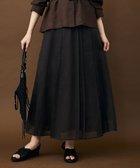 【自由区/JIYU-KU】のオーガンジープリーツ スカート ブラウン|ID: prp329100004850552 ipo3291000000035629356