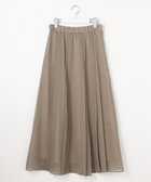 【自由区/JIYU-KU】のオーガンジープリーツ スカート カーキ|ID: prp329100004850552 ipo3291000000035629358