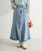 【グリーンパークス/Green Parks】のイージーデニムマーメイドスカート Light Indigo|ID: prp329100004850557 ipo3291000000035629382