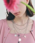 【イェッカ ヴェッカ/YECCA VECCA】のモチーフ4連ネックレス 人気、トレンドファッション・服の通販 founy(ファニー) ファッション Fashion レディースファッション Fashion for Women ジュエリー Jewelry ネックレス Necklaces & Pendants おすすめ Recommended / Our Picks アクセサリー Fashion Accessories コイン Coin, Coin Design シンプル Simple, Minimal チェーン Chain, Chain Strap チャーム Charm, Pendant トレンド Trend, Trending Now ネックレス Necklace, Pendant Necklace モチーフ Motif, Design Theme 猫 Cat, Kitty thumbnail Silver|ID: prp329100004850561 ipo3291000000035629392