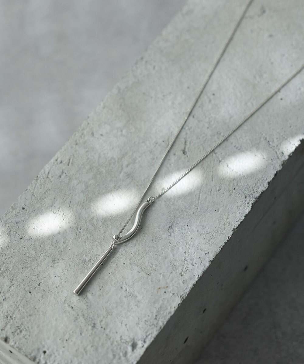 【イェッカ ヴェッカ/YECCA VECCA】のウェービーメタルスライドラリエット 人気、トレンドファッション・服の通販 founy(ファニー) 　ファッション　Fashion　レディースファッション　Fashion for Women　ジュエリー　Jewelry　ネックレス　Necklaces & Pendants　アクセサリー　Fashion Accessories　シンプル　Simple, Minimal　ネックレス　Necklace, Pendant Necklace　フォルム　Silhouette, Form　メタル　Metal, Metal Parts　エレガント 上品　Elegant　 other-1|ID: prp329100004850563 ipo3291000000035965545