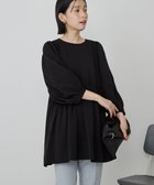 【アメリカンホリック/AMERICAN HOLIC】のDOTジャガードティアードブラウス Black|ID: prp329100004850567 ipo3291000000035548482