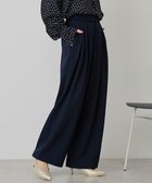 【アメリカンホリック/AMERICAN HOLIC】の【イージーケア】タックストレートパンツ Navy|ID: prp329100004850580 ipo3291000000035548540