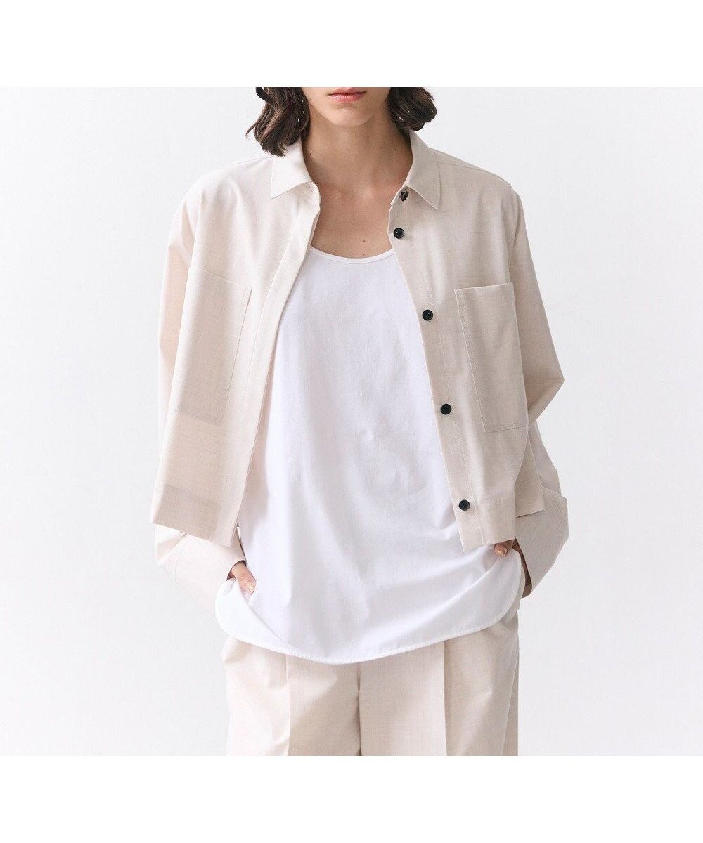 【ベイジ,/BEIGE,】のAPOPHY / ステッチディテールショートシャツジャケット 人気、トレンドファッション・服の通販 founy(ファニー) 　ファッション　Fashion　レディースファッション　Fashion for Women　アウター　Coat / Outerwear Collection　レディースジャケット・軽アウター　Jackets　ショート　Short, Short Length　セットアップ　Set-Up, Coordinated Outfit　バランス　Balance, Style Balance　フランス　France, French　ブルゾン　Blouson, Bomber Jacket　ポケット　Pocket, Pocket Detail　羽織　Haori, Light Jacket　ロング　Long, Long-Length　A/W・秋冬　Autumn/Winter　S/S・春夏　SS, Spring/Summer, Warm Season　夏　Summer　ビジネス 仕事 通勤　Business / Work / Commuting　 other-1|ID: prp329100004850620 ipo3291000000035548746