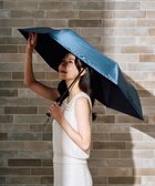 【ムーンバット/MOONBAT】の【遮光100%/超軽量/耐久性】マジで軽い傘 晴雨兼用 折りたたみ日傘 マジカルテックプロテクション Tough W rib 55cm ディープブルー|ID: prp329100004850623 ipo3291000000035549012