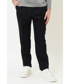 【ダックス/DAKS / MEN】のツータックサイドベルトウールパンツ 人気、トレンドファッション・服の通販 founy(ファニー) ファッション Fashion メンズファッション Fashion for Men ボトムス Bottoms センター Center, Center Line フォルム Silhouette, Form 夏 Summer S/S・春夏 SS, Spring/Summer, Warm Season A/W・秋冬 Autumn/Winter thumbnail ブラック|ID: prp329100004850650 ipo3291000000035556271