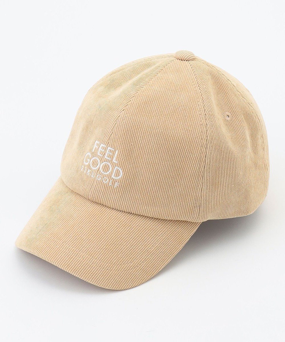 【23区 ゴルフ/NIJYUSANKU GOLF】の【UNISEX】コーデュロイキャップ インテリア・キッズ・メンズ・レディースファッション・服の通販 founy(ファニー) 　ファッション　Fashion　レディースファッション　Fashion for Women　キャップ&ハット　Hats & Caps　ユニセックス　Unisex, Genderless　キャップ　Cap, Baseball Cap　コーデュロイ　Corduroy, Cord Fabric　ゴルフ　Golf　帽子　Hat, Headwear　ベージュ系|ID: prp329100004850653 ipo3291000000035556374