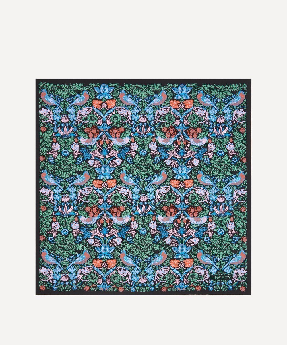 【リバティ/LIBERTY】のストロベリー メドゥフィールド 70x70 シルク スカーフ 人気、トレンドファッション・服の通販 founy(ファニー) 　ファッション　Fashion　レディースファッション　Fashion for Women　イタリア　Italy　シルク　Silk, 100% Silk　スカーフ　Scarf, Neckwear　バンダナ　Bandana, Head Scarf　 other-1|ID: prp329100004850657 ipo3291000000035556491