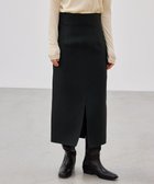 【ベイジ,/BEIGE,】のGRANET / ウールリバーIラインスカート Green×Top|ID: prp329100004850670 ipo3291000000035556842