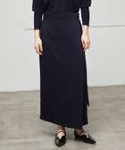 【ベイジ,/BEIGE,】のFLEUR / ラップスカート Navy|ID: prp329100004850678 ipo3291000000035556960